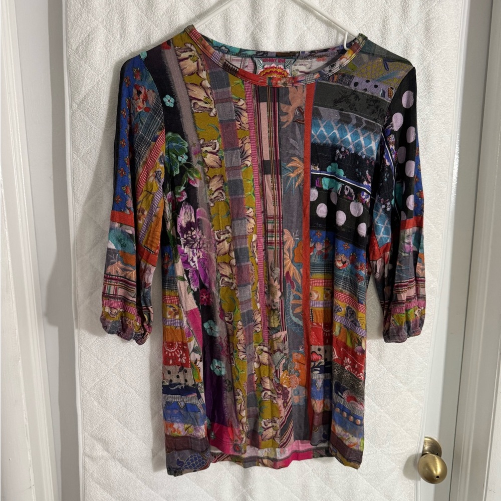 Johnny Was Multicolor Shirt